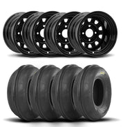 ITP Delta Steel 12" Wheels And Sand Star Tires [26x9-12]