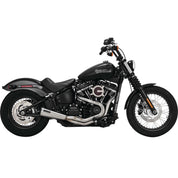 Vance & Hines 70087 VO2 Air Intake; Cage Fighter; Brushed Aluminum