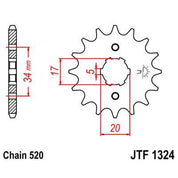 Front & Rear Sprocket Kit for HONDA TRX200 Fourtrax/D Fourtrax Type II 90-97