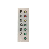 Dakota Digital Vertical LED Gear Position Indicator Plate w/ Overdrive DGS-13-V
