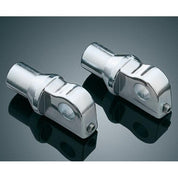 Kuryakyn Chrome Tapered Adjustable Adapters