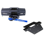 Viper V2 ATV Winch Kit 6000 lb Standard Spool With 40 Feet Black Synthetic Rope With Mount For Honda Rancher 420 (FA/FPA/PG only) 2014