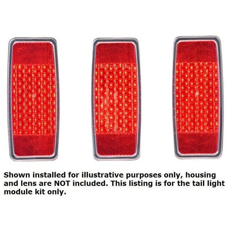 Dakota Digital 69 Ford Mustang LED Replacement Tail Lights Modules LAT-NR372 New