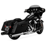 Vance & Hines 16894 Power Duals CTR Exhaust System; Chrome