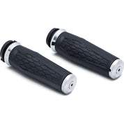 Kuryakyn Hex Grips for V-Twin TBW Black