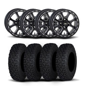 ITP Tsunami 15" Matte Black Wheels And Coyote Tires [33x10R-15]