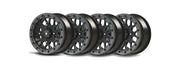 Bullite Set of 4 Rider Wheel 14X7.0 Gun Metal/Black 4/137 5+2