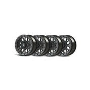 Bullite Set of 4 Rider Wheel 14X7.0 Gun Metal/Black 4/137 5+2