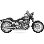 Vance And Hines Straightshots HS Slip On Exhaust Chrome With Fuelpak FP4