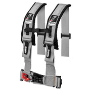 DragonFire Racing Harness Restraint - Grey - H Style - 4-Point - 3" Buckle - 14-0044