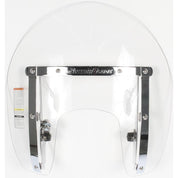 National Cycle Clear SwitchBlade Shorty Quick Release Windshield With Mount Kit, Straight Forks