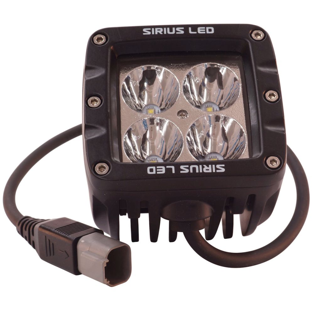 Sirius 2" LED Driving /Flood Light For Truck Offroad Jeep ATV/UTV Marine D02F