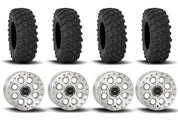 System 3 SB-7 Beadlock Machined 15" Wheels And XTR370 Tires [37x10R-15]