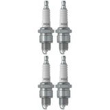 Set 4 NGK Standard Spark Plugs for Yamaha PW50 2009-1981 Engine 50cc