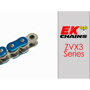 EK 520-ZVX3 Motorcycle Drive Chain (Specify Links and Color) Rivet Master Link