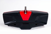Seizmik Halo-RA Series Cast Aluminum Trim Kit Rearview - Red 56-18100