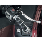 New Honda GL1800B Gold Wing F6B 2000-2013ISO Grips Chrome by Kuryakyn