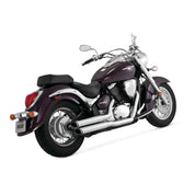 Vance & Hines 18293 Twin Slash Staggered 2:2 Full Exhaust System Chrome