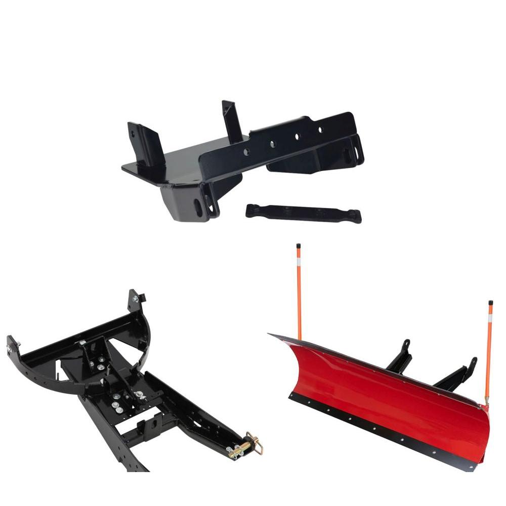Denali UTV Snow Plow Kit For Yamaha Wolverine R-Spec YXE70 4x4 FI 2016-2019