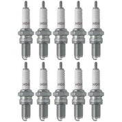 Set 10 NGK Standard Spark Plugs for Yamaha TERRA-PRO 1988 Engine 350cc