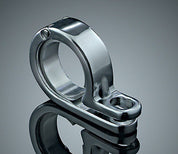 New KURYAKYN CHROME P-CLAMP FOR 39mm or 41mm TUBING SOLD EACH 4014