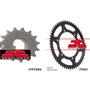 Front & Rear Sprocket Kit for YAMAHA XT250 X,Y,Z,A,B,D,E,F,G 08-16 JT Sprockets
