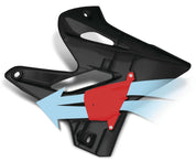 Cycra Powerflow Intake Radiator Shroud Black - 1CYC-1783-12