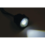 Letric Lighting Royal Flush Mount G2 LED 3-Wire, 1", Black/White/Amber