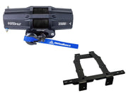 Viper V2 ATV Winch Kit 4500 lb Standard Spool With 40 Feet Black Synthetic Rope With Mount For Honda Foreman 500 2012-2013