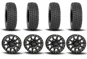 System 3 SB-3 Beadlock Matte Black 15" Wheels And XCR350 Tires [32x10R-15]