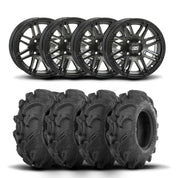ITP SS316 12" Wheels And Mega Mayhem Tires [28x9-12]