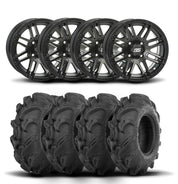 ITP SS316 12" Wheels And Mega Mayhem Tires [28x9-12]