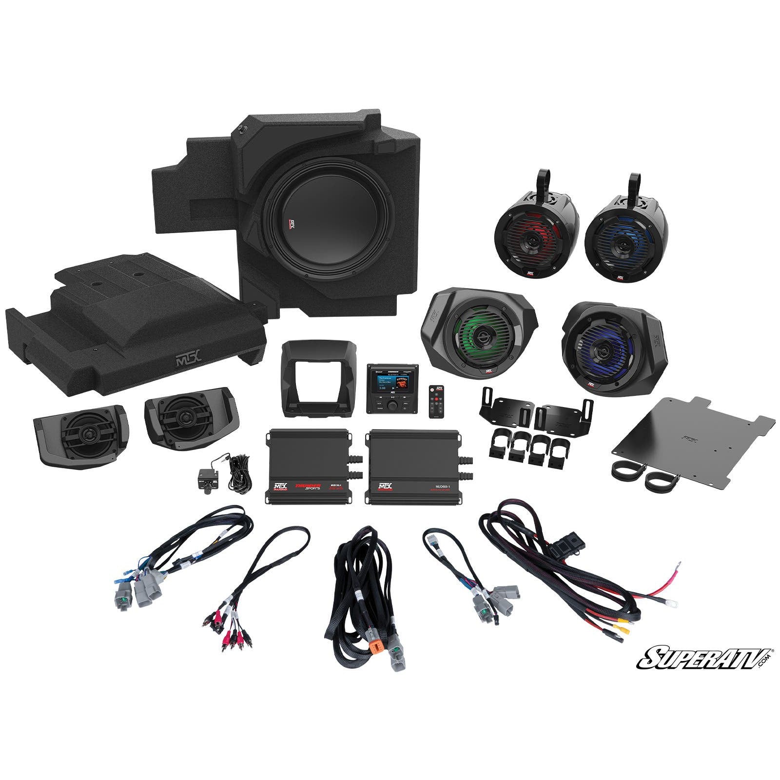 MTX Can-Am X3-17-THUNDER Sound System - 8 Speaker System