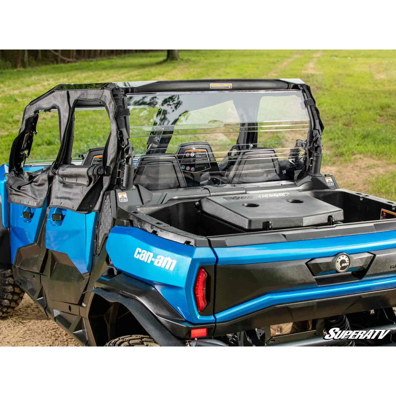 SuperATV Can-Am Commander Rear Windshield RWS-CA-COM4-75