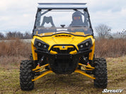 SuperATV Can-Am Commander 2011-2020 Scratch Resistant Flip Windshield FWS-CA-COM-001-70