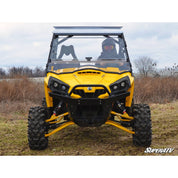 SuperATV Can-Am Commander 2011-2020 Scratch Resistant Flip Windshield FWS-CA-COM-001-70