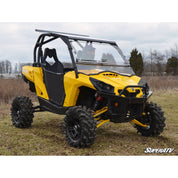 SuperATV Can-Am Commander 2011-2020 Scratch Resistant Flip Windshield FWS-CA-COM-001-70