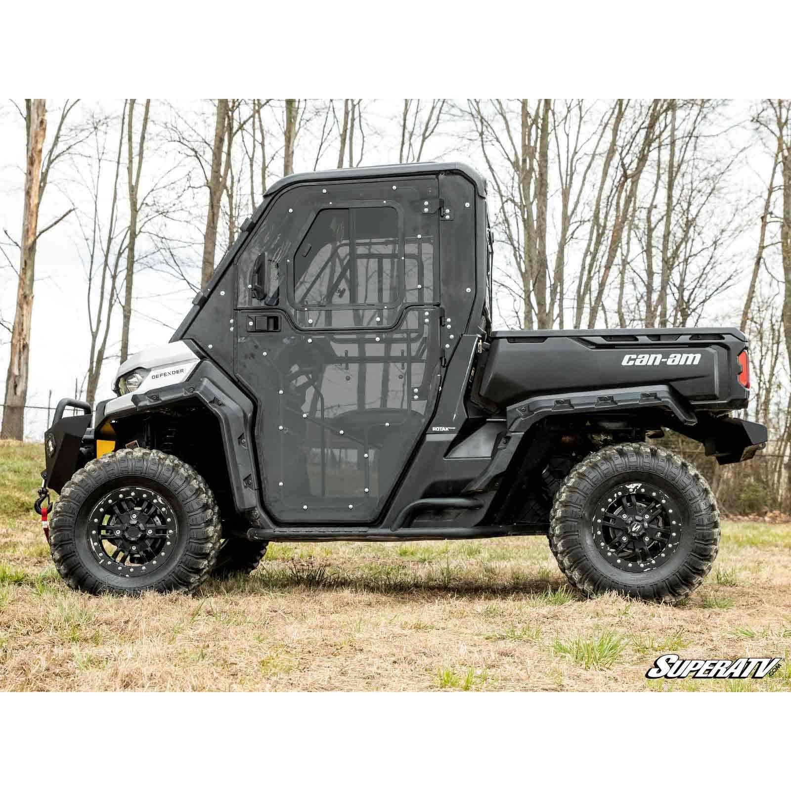 SuperATV Can-Am Defender Convertible Cab Enclosure Doors DOOR-CA-DEF-003-72