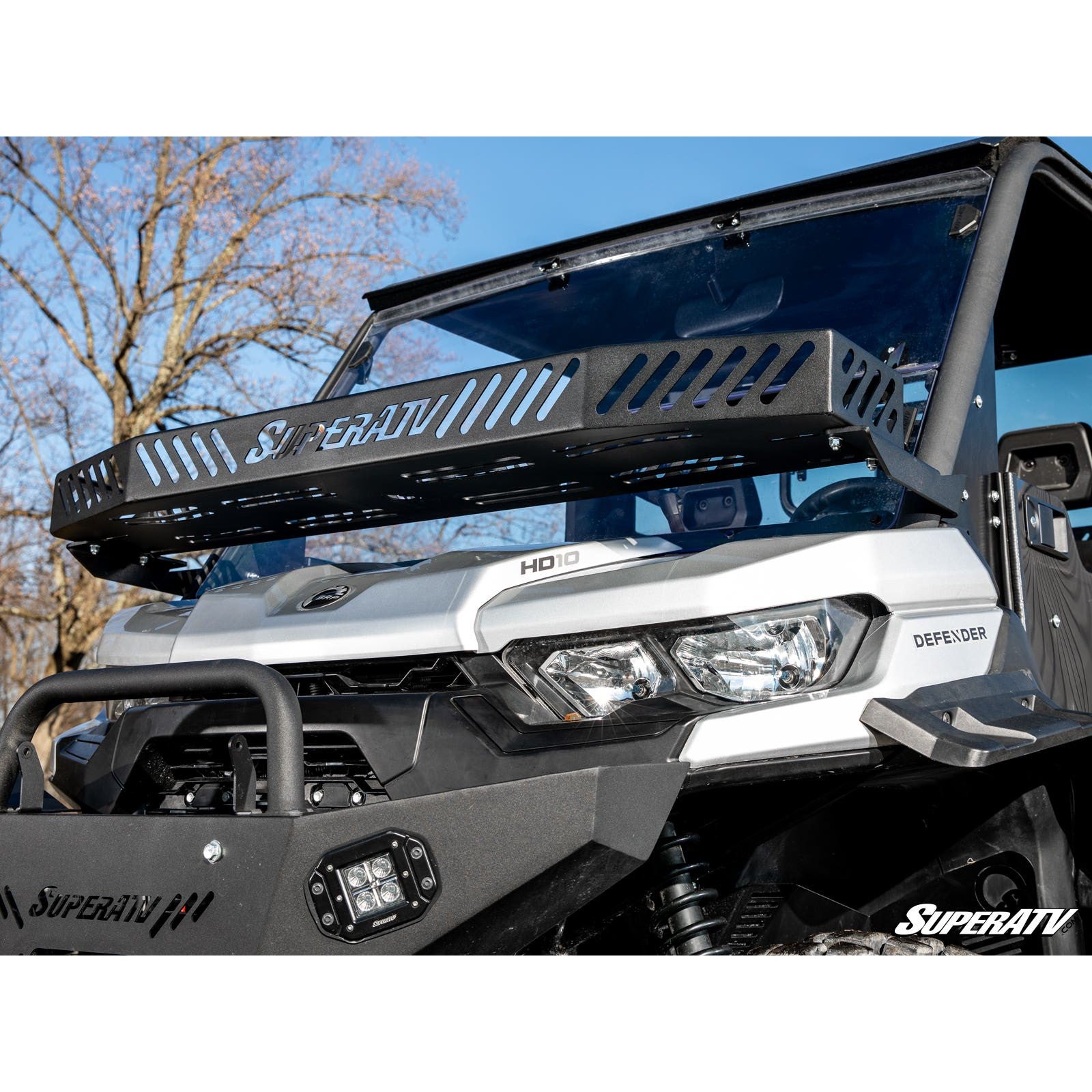 SuperATV Can-Am Defender Hood Rack Bravo HB-CA-DEF-00