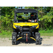 SuperATV Can-Am Defender Scratch Resistant Flip Windshield FWS-CA-DEF-70