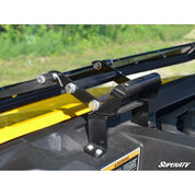 SuperATV Can-Am Defender Scratch Resistant Flip Windshield FWS-CA-DEF-70