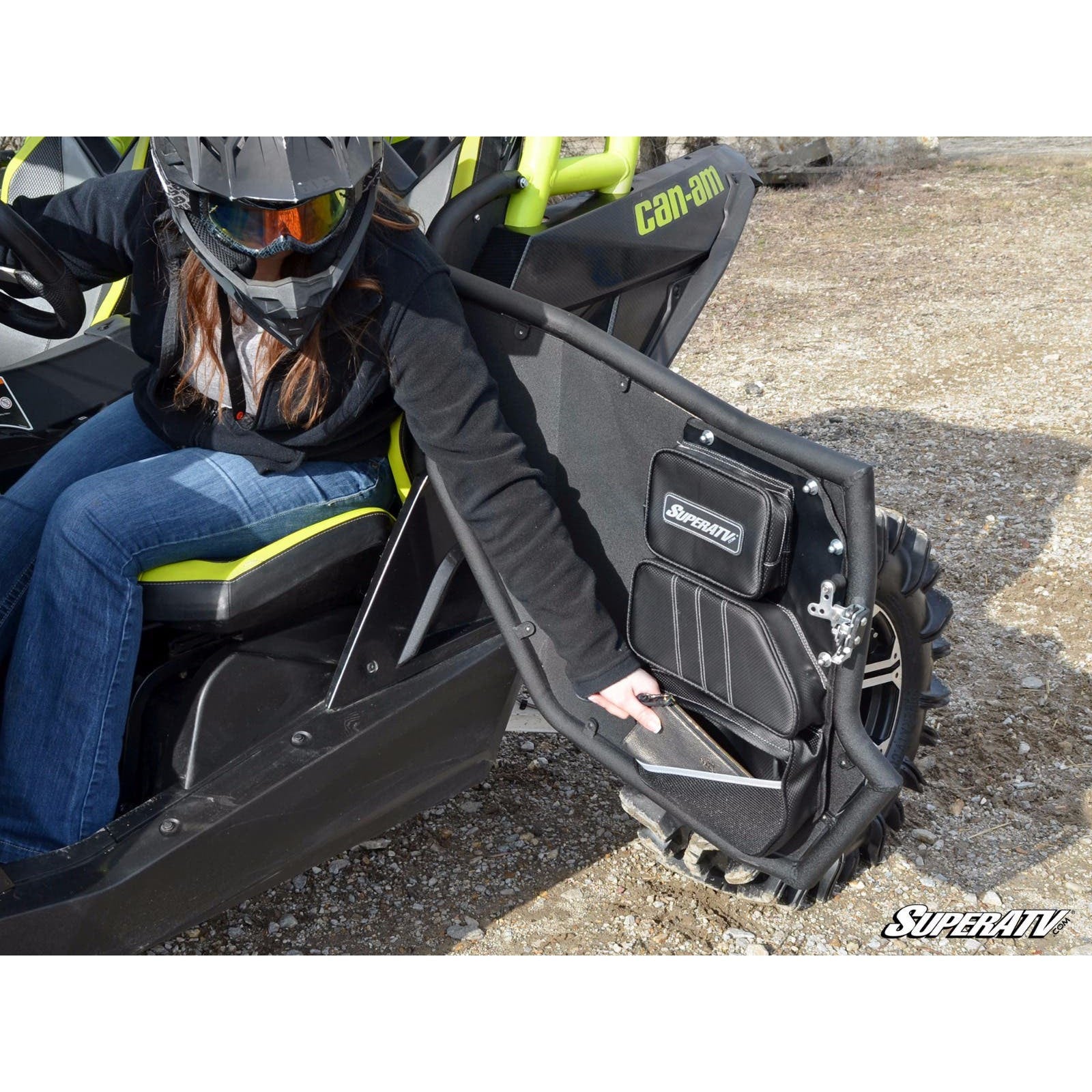 SuperATV Can-Am Maverick Door Bags - Set of 2 DB-004