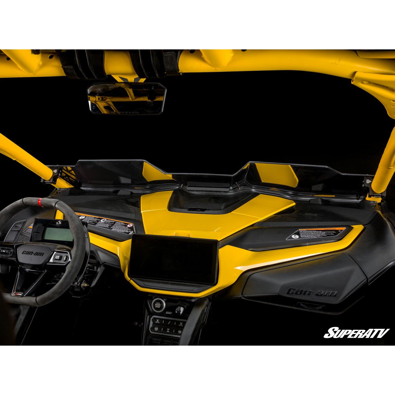 Assault Industries Can-Am Maverick R Half Windshield HWS-CA-MAVR-72