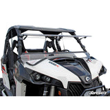 SuperATV Can-Am Maverick Scratch Resistant Flip Windshield FWS-CA-MAV-001-70