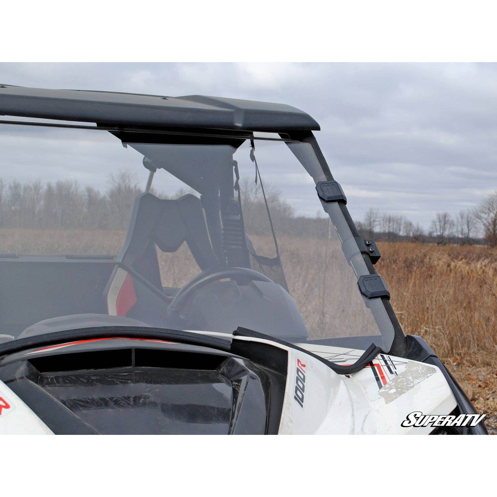 SuperATV Can-Am Maverick Scratch Resistant Full Windshield WS-CA-MAV-70