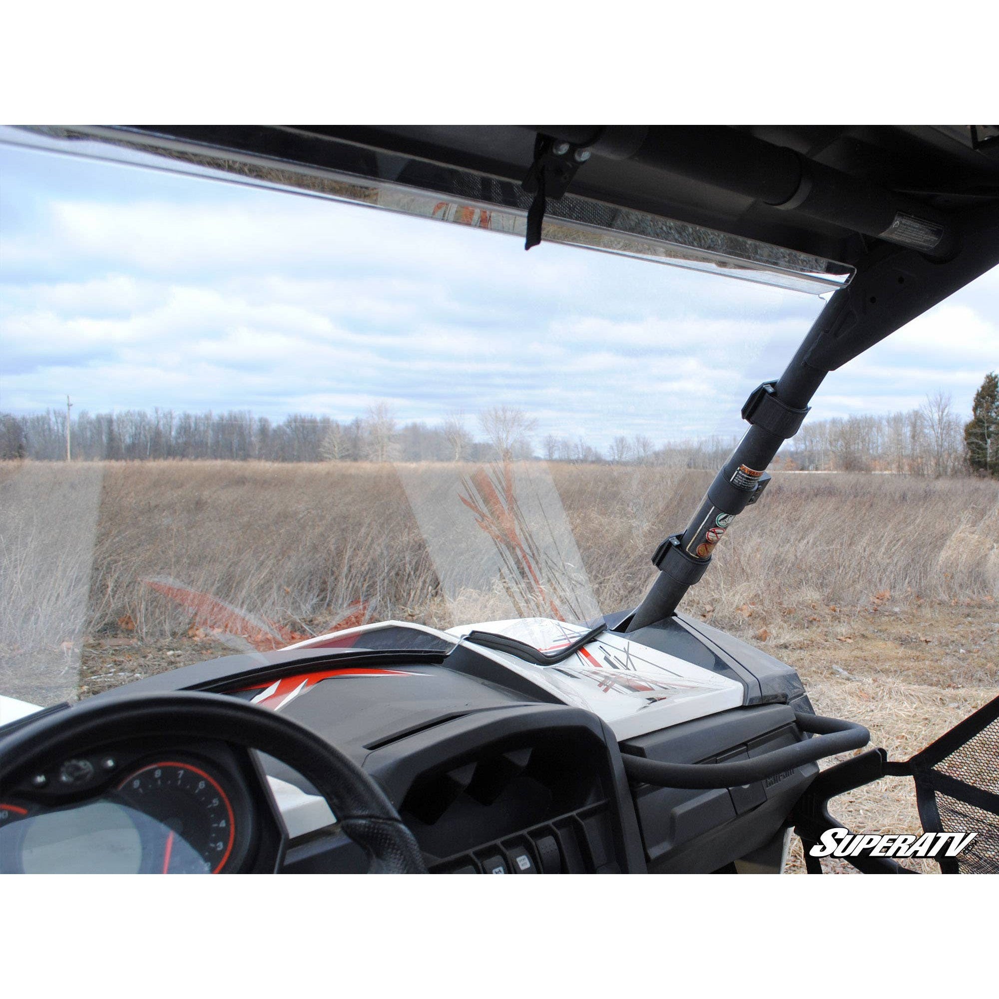 SuperATV Can-Am Maverick Scratch Resistant Full Windshield WS-CA-MAV-70