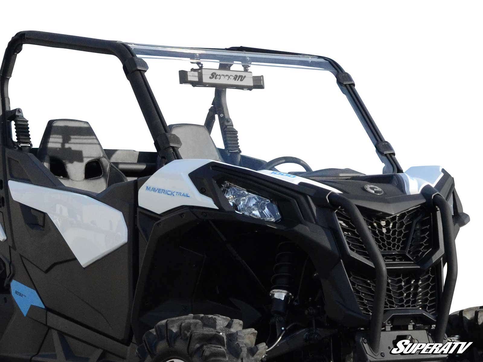 Can-Am Maverick Trail Full Windshield Angle View