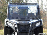 SuperATV Can-Am Maverick Trail Full Windshield Scratch Resistant Polycarbonate - Clear WS-CA-T-70