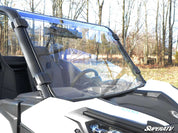 SuperATV Can-Am Maverick Trail Full Windshield Scratch Resistant Polycarbonate - Clear WS-CA-T-70