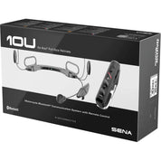 SENA 10U Bluetooth Comm System w/ Handlebar Remote For Arai Full-Face Helmets